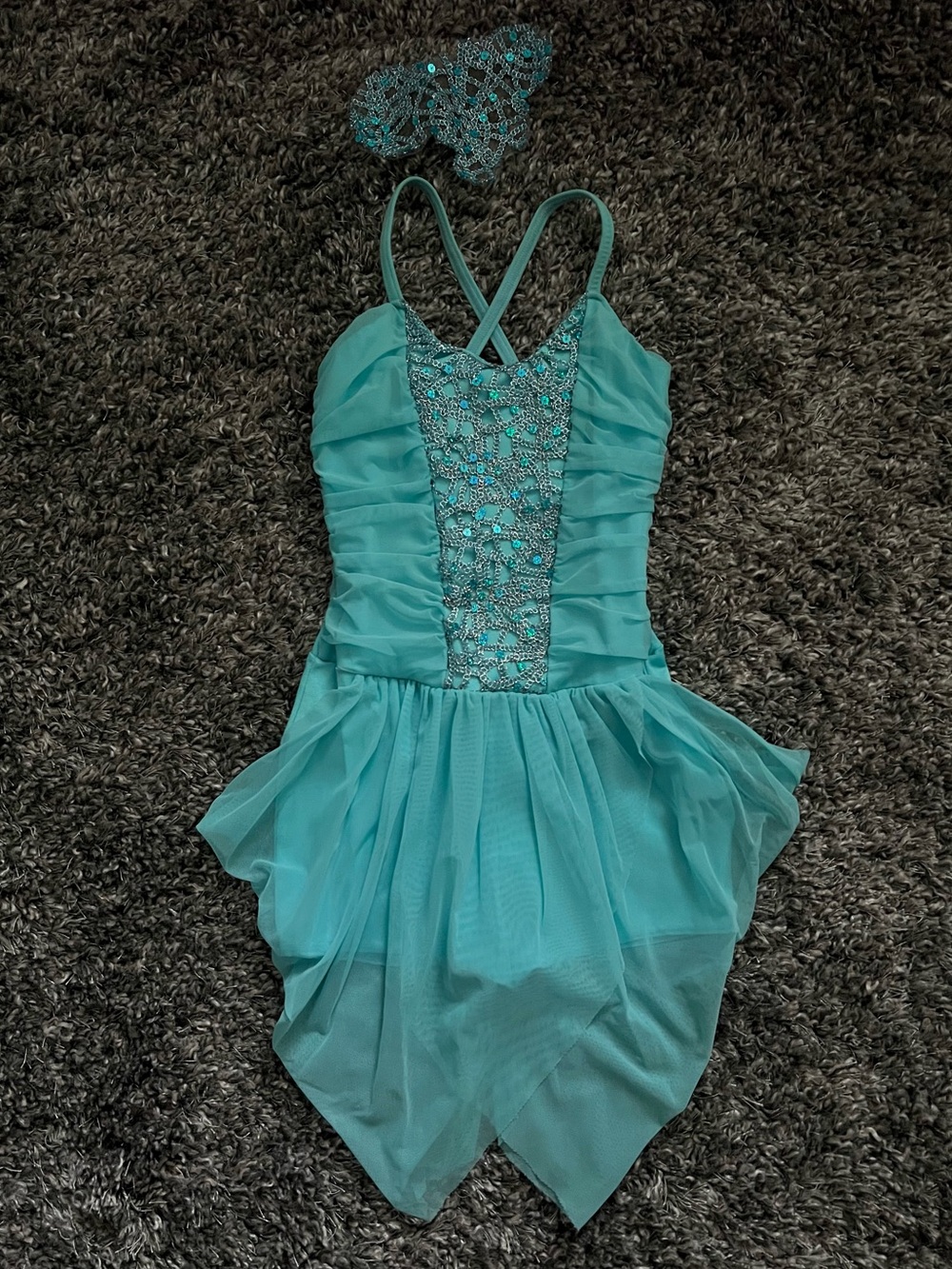 Aqua Contemporary Dance Costume